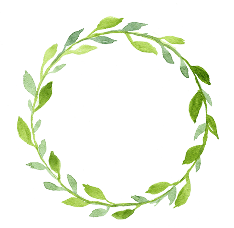 葉っぱモチーフ